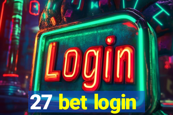 27 bet login